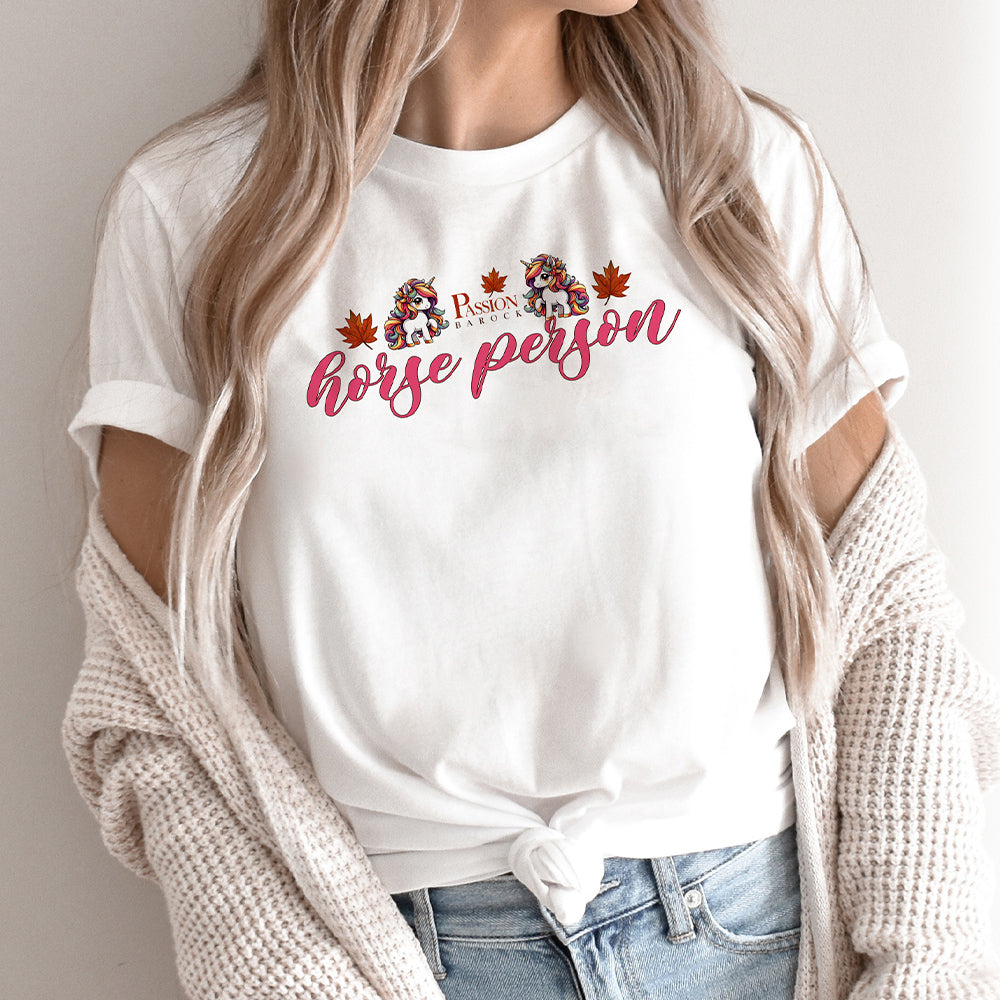 T-Shirt Passion Barock - Horse Person 4ever - Passion Barock