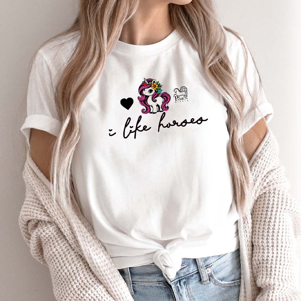 T-Shirt Passion Barock - I Like Horses