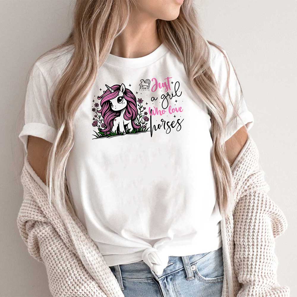 T-Shirt Passion Barock - Just a Girl who Love