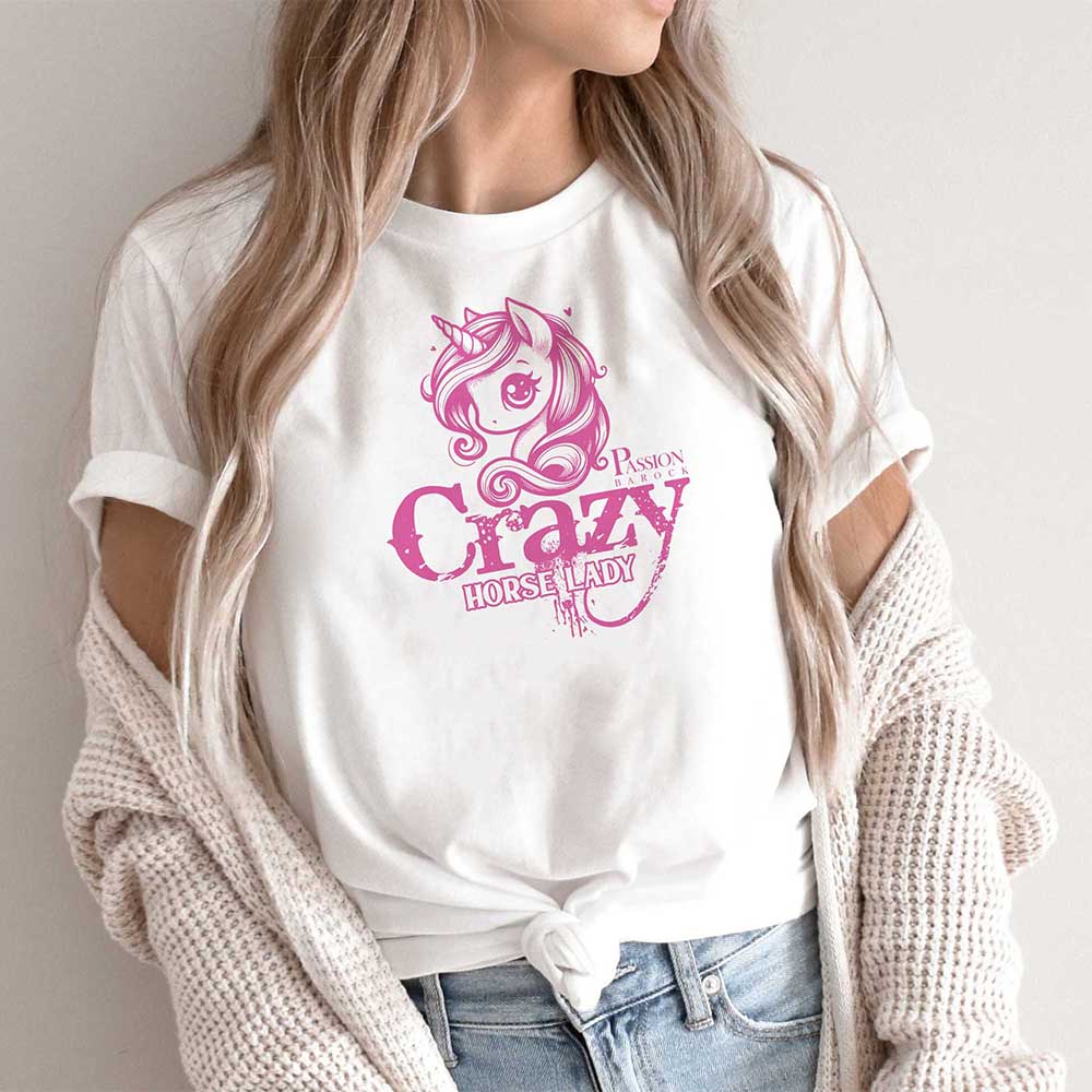 T-Shirt Passion Barock - Crazy Horse Lady